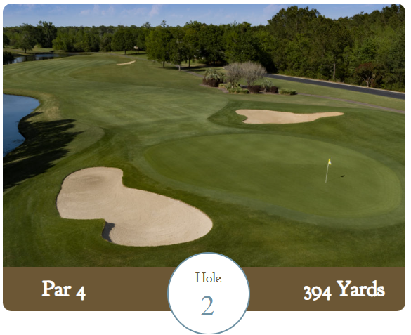 Hole 2 — Willbrook Plantation Golf Club