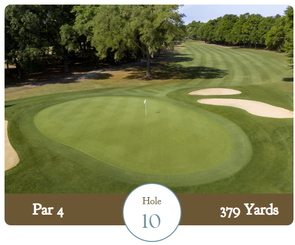 Hole 10 — Willbrook Plantation Golf Club