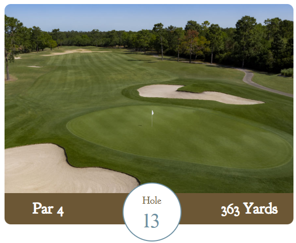 Hole 13 — Willbrook Plantation Golf Club