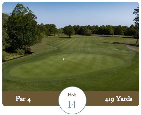Hole 14 — Willbrook Plantation Golf Club