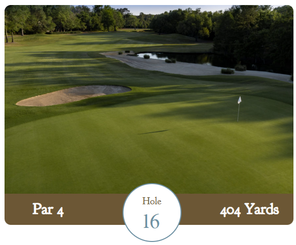 Hole 16 — Willbrook Plantation Golf Club